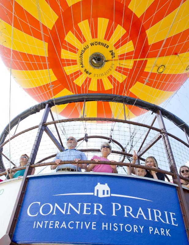 Conner Prairie: Reynolds Farm Equipment gives $375,000 to Conner Prairie, becomes sponsor of 1859 Balloon Voyage experience