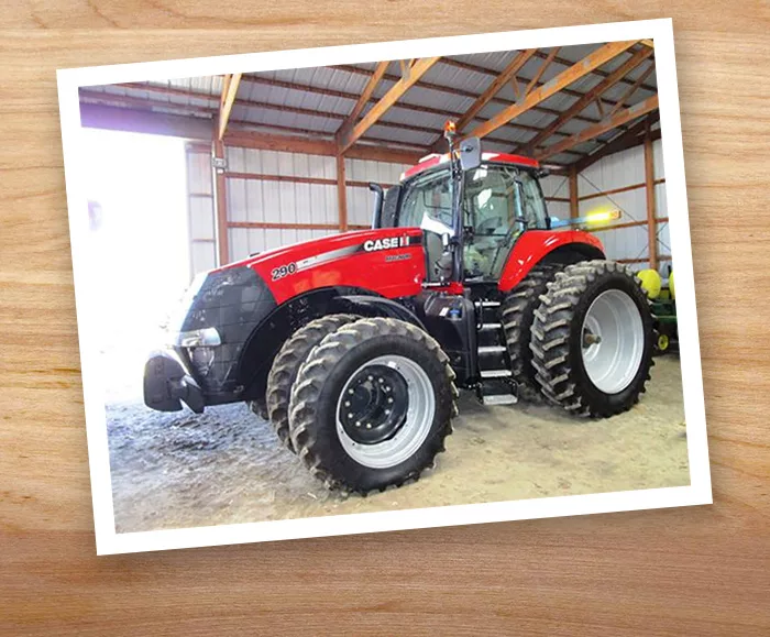 Case IH 290 w background