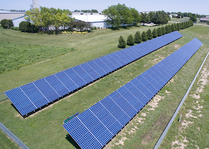 Van Wall solar panel
