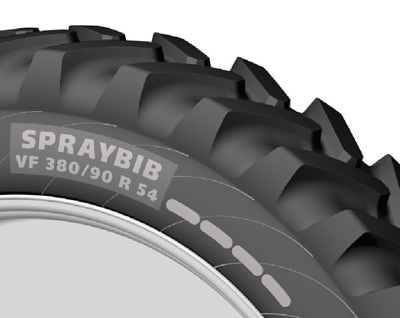 Michelin vf 380/90 r 54