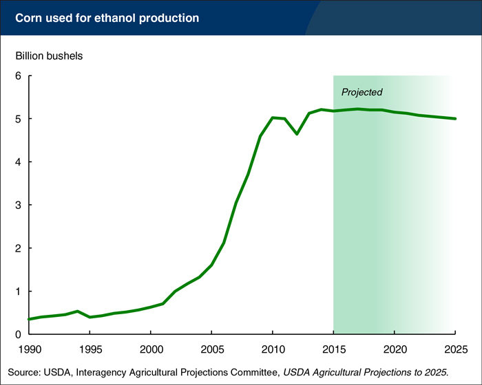 corn ethanol projections