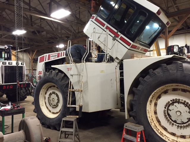 Rebuild old tractor