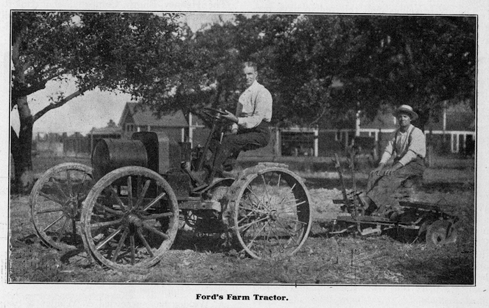 1908 Ford experimental tractor
