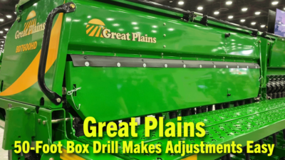 Great Plains 50-Foot Box Drill Makes Adjustments Easy